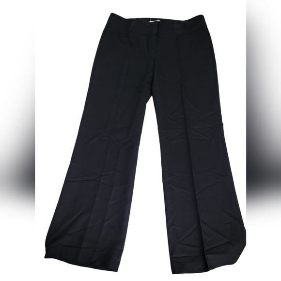 Calvin Klein Wool Black Wide Trousers - Picture 5 of 8